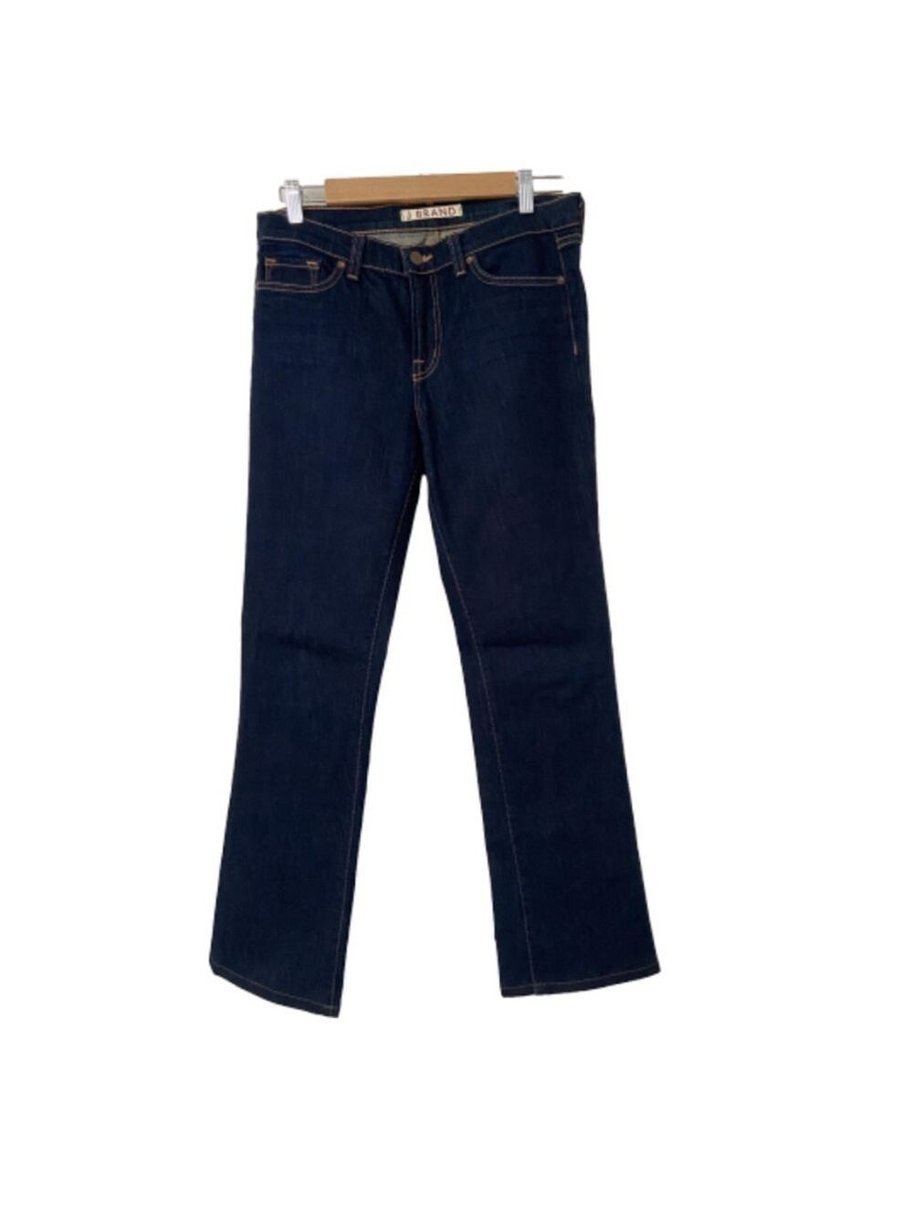 J Brand 805 Ink Dark Wash Straight Leg Jeans Size 30